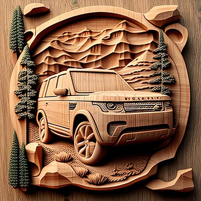 3D model Land Rover Discovery (STL)